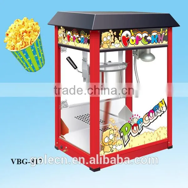 2015 hot sale commercial popcorn machine with best quality