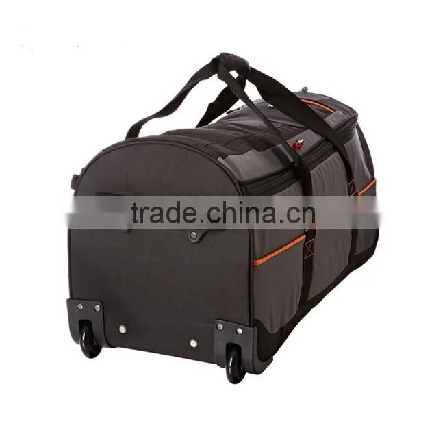 Durable 600D x 600D polyester fabric designer luggage