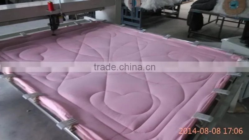 computer controlled industrial single needle quilting machine