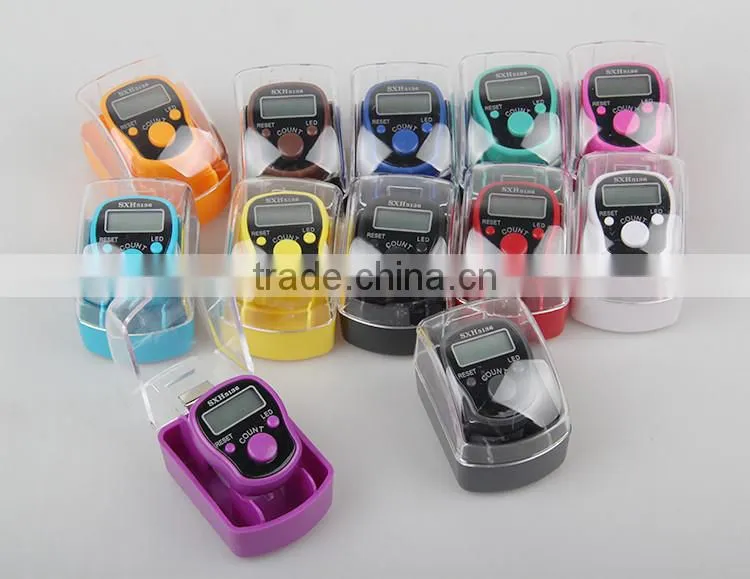 Hot Sell Mini Manual Tally LED Digital Tally LED Counter Tally Counter Ring