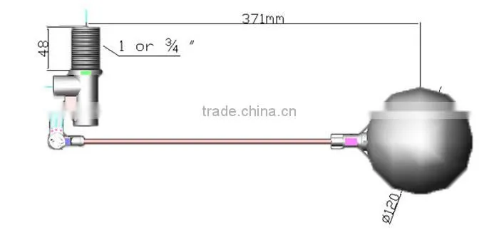MR20EL water dispenser float valve