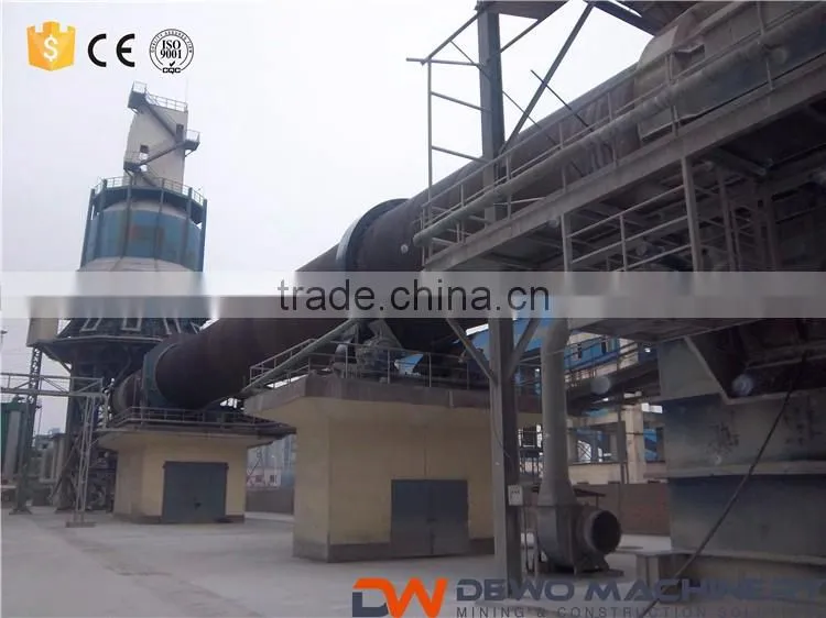 Lime Calcination Machine 500tpd Rotary Kiln Manufacture in China