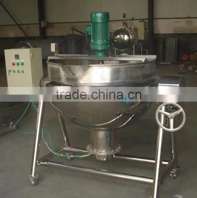 Stainless steel sugar boiling machine/sugar melting pot/sugar boiler