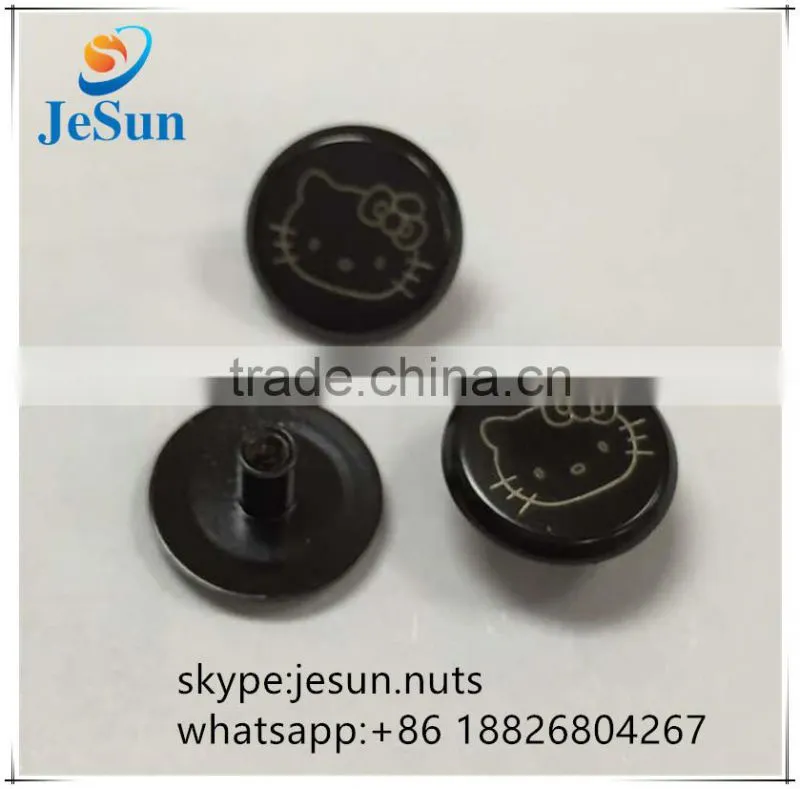 Custom Stainless Steel M2 male and female screws with Logo for kids toys