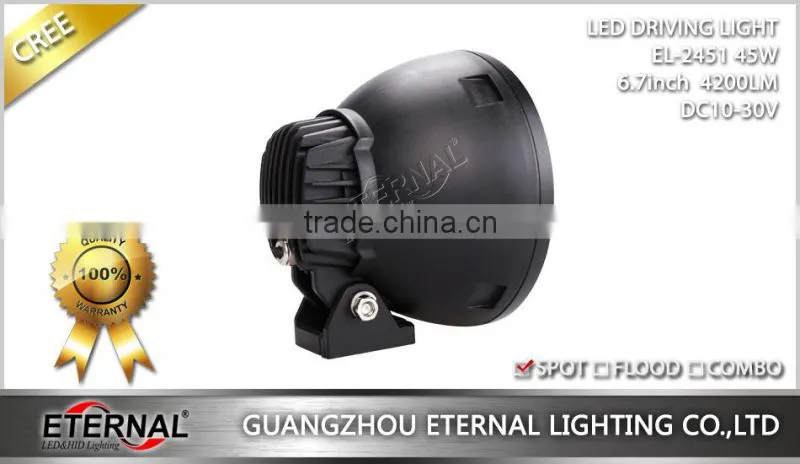 45W 4x4 high power offroad Jeep SUV ATV car led work light driving spot beam lamp