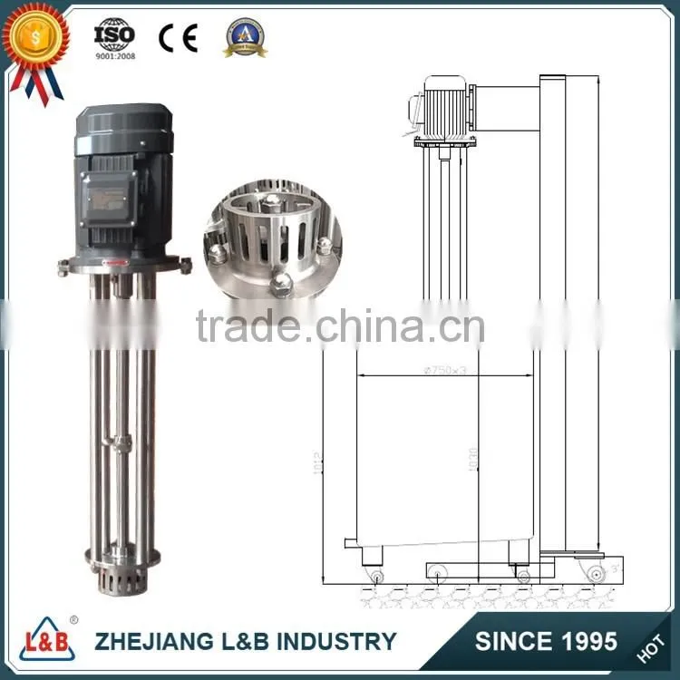Steel Zhejiang Hydraulic Lifting and Descending Cream Mixer/Cream Mixer Machine