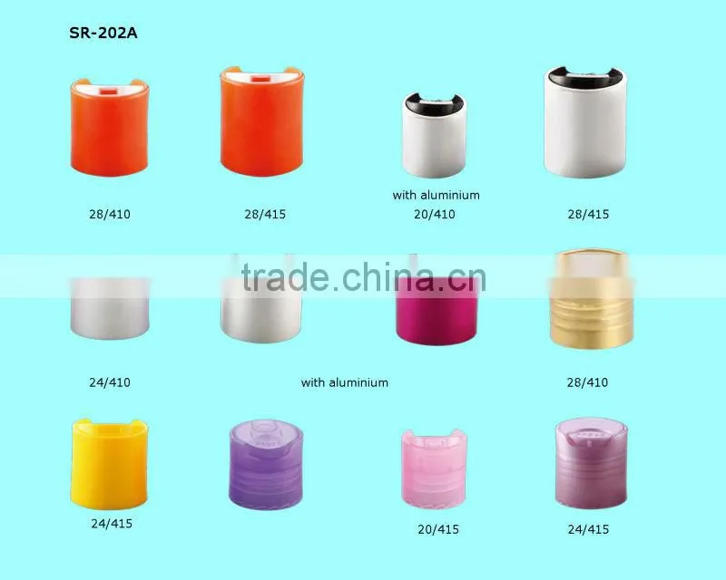 Plastic press cap 201A