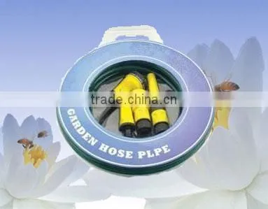 10m PVC hose with 4-way nozzle