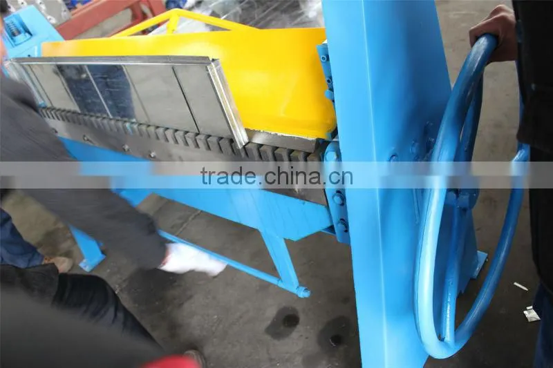 hand sheet folding machine for HVAC, manual bending machine