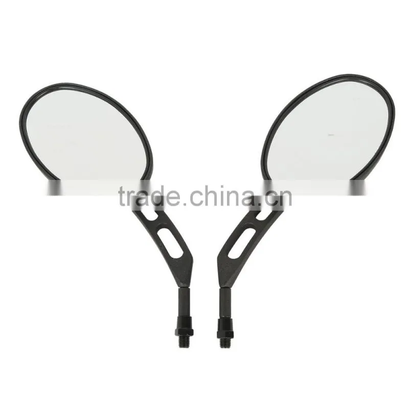 Universal Motorcycle 10mm Oval View Mirror For Honda Yamaha KTM Kawasaki Suzuki