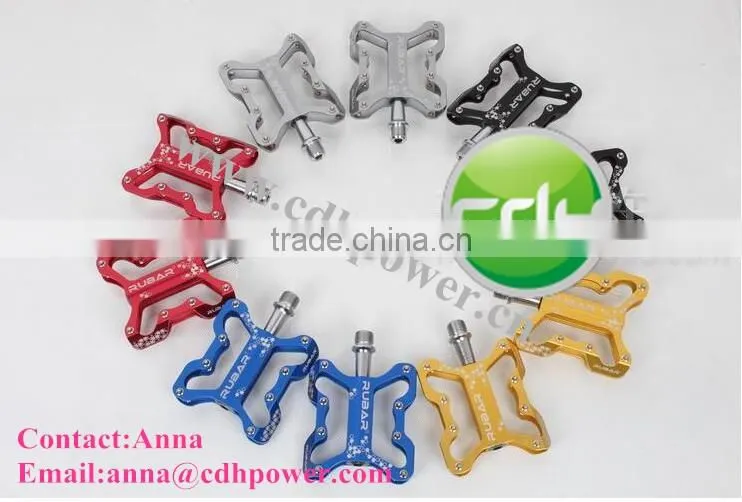 golden color bike pedals/Aluminium pedals