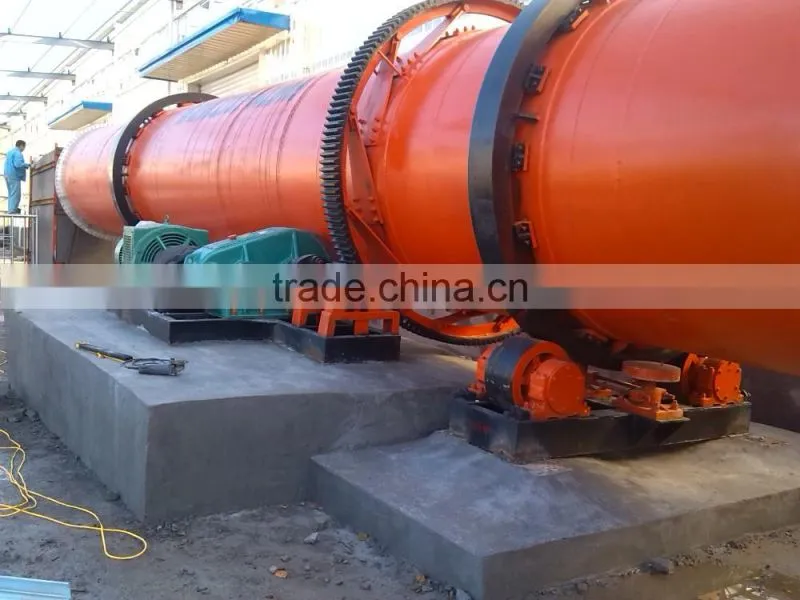 Rotary kiln drying gypsum powder machine