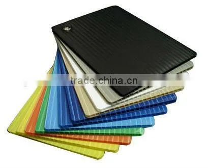 Polypropylene Plastic Corrugated Sheet