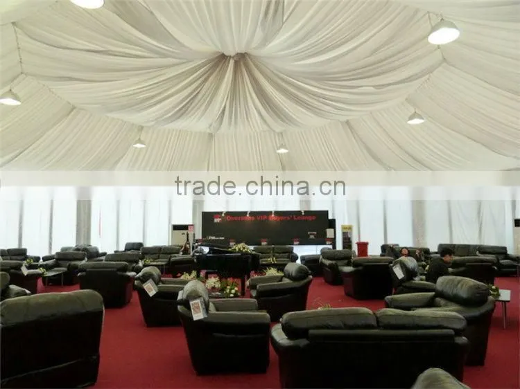 High quality octagonal white multi-sided tent