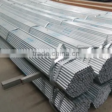33.4mm steel pipe pre galvanized round hollow section