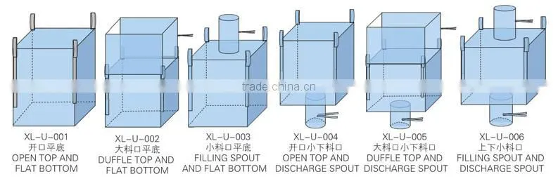 fully belt bulk big bag for agriculture