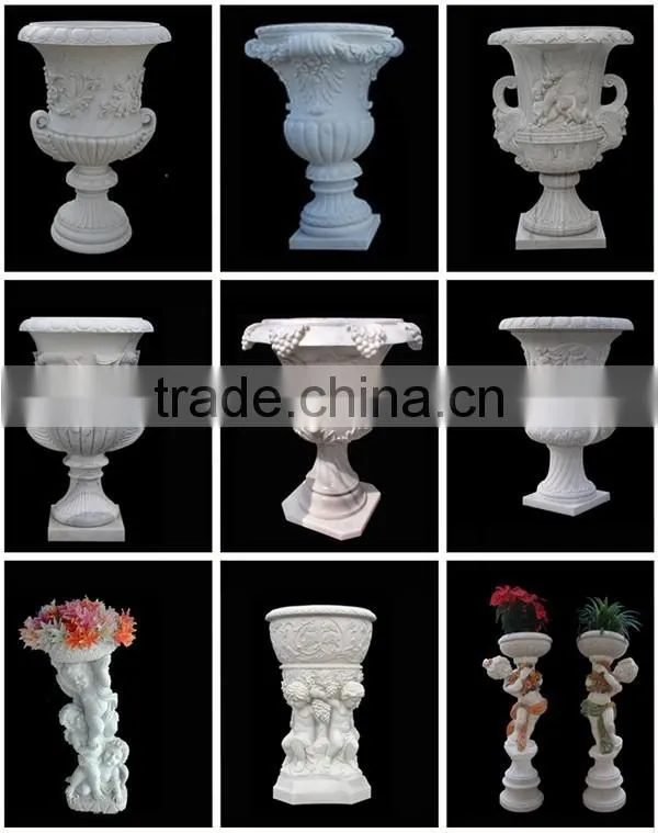 Natural Stone Garden Decorative Flower Planter