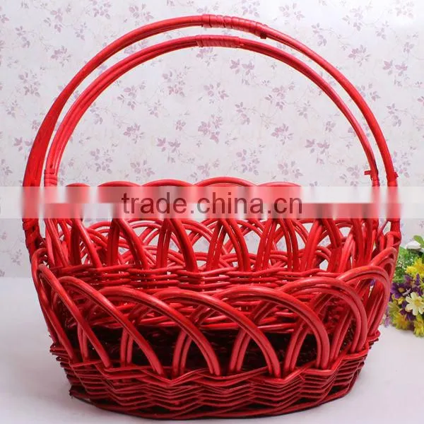 Beautiful handmade christmas wicker gift baskets