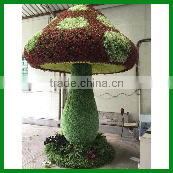 Artificial plant sculpture for outdoor decoration
