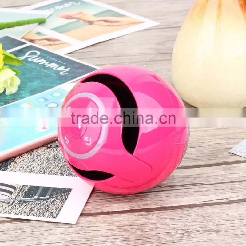 2017 New products mini portable bluetooth speakers with fm radio