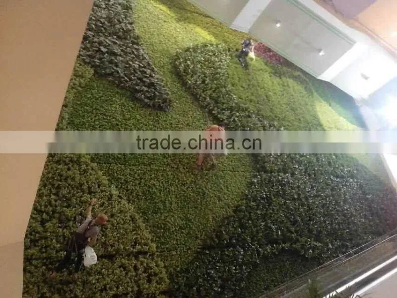 Factory price plastic plants artificial wall