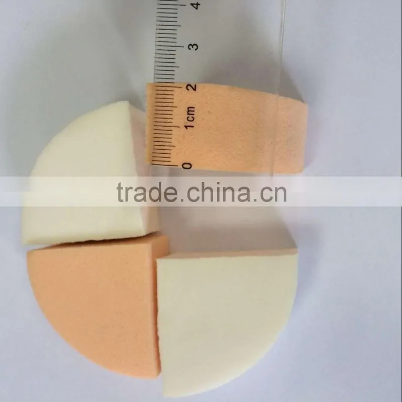 4Pcs colorful round latex sponge makeup sponge manufacturer