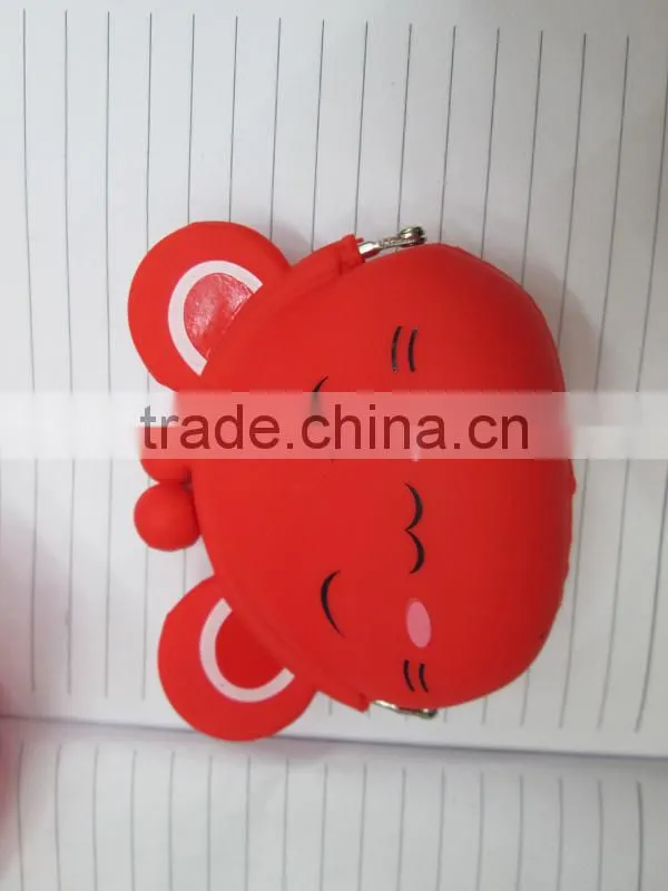 customized Funny imprinted silicone pouch