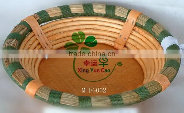 willow handmade disposable white wicker tray