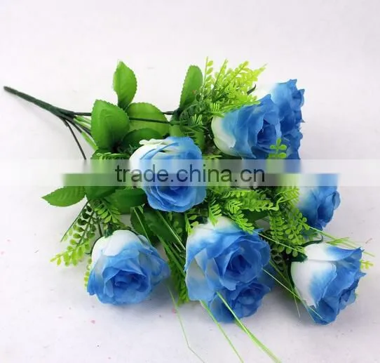 45cm Artificial Satin Rose Flower