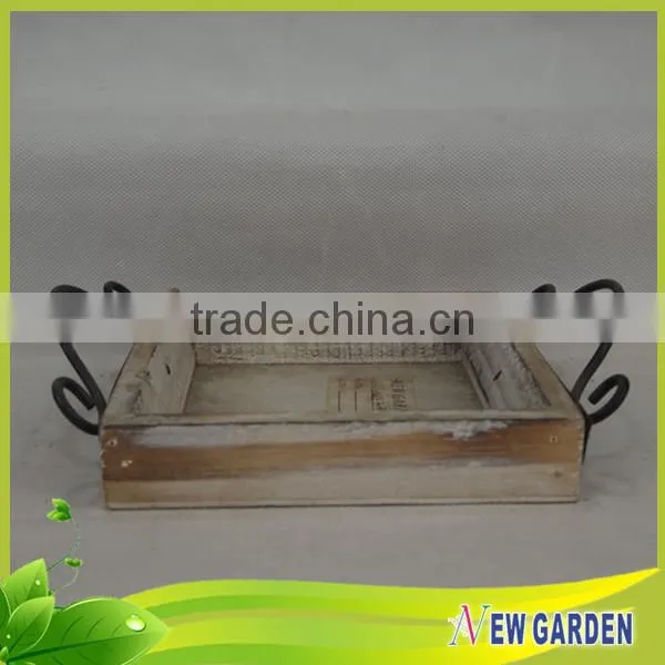 Cheap Square Growing Plant Flat Flower Pot Tray at Factory Price