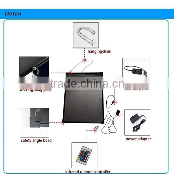 Kids LED Writing board/ wireless LED message board/ DIY LED writing board