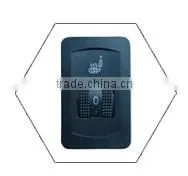 CE certification two seats 5 position carbon fiber car seat heater