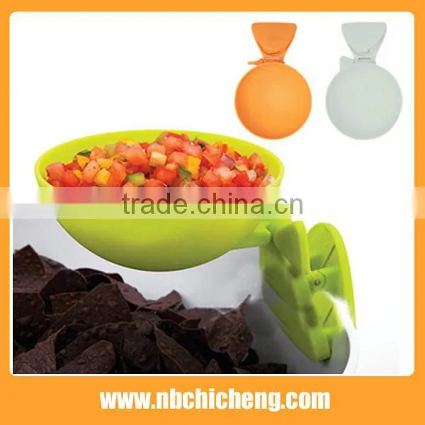 2015 Kitchen Plastic Bowl Clip,Dip Clip Kitchen Bowl