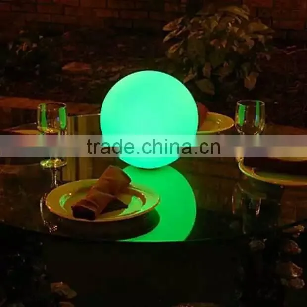 Battery operated large plastic outdoor christmas light balls