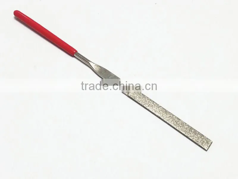Electroplated diamond file/triangle nail file/round diamond file