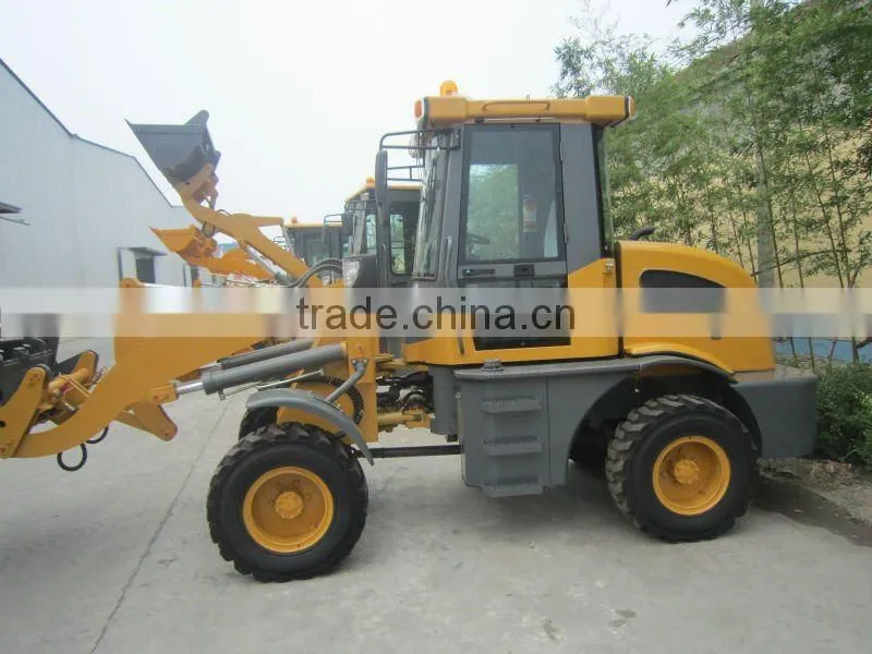Huizhong style 1.5ton wheel loader for sale zl15 with CE