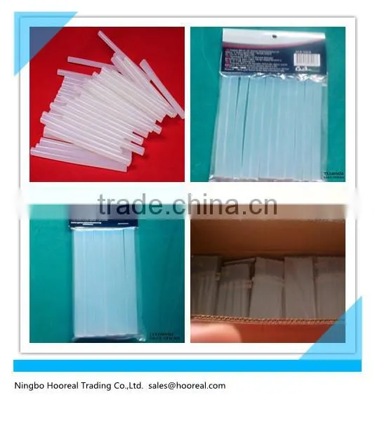 7mm x 100mm Economy EVA Hot Melt Mini Adhesive Glue Sticks Clear White For Glue Gun 12 Bulk