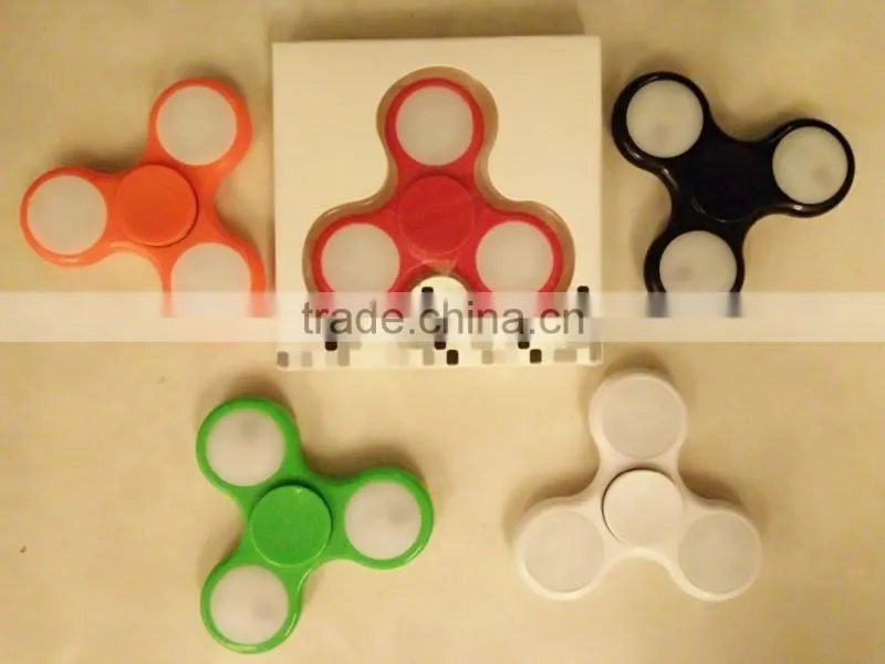 spinner fidget toy, hand spinner tri-spinner toy spinner light spinner toy
