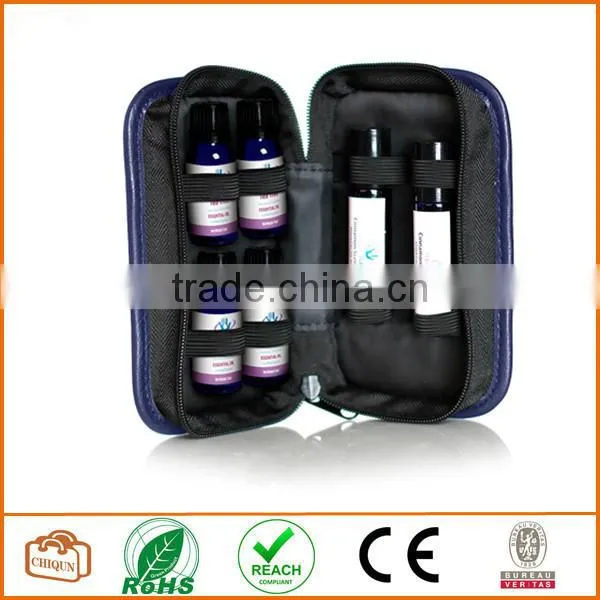 8 Bottle Essential Oil Roll-Ons carrying case Blue
