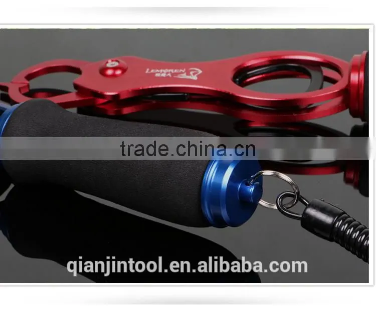 Professional stainless steel fish gripper/15/30kg scale/fish lip grip