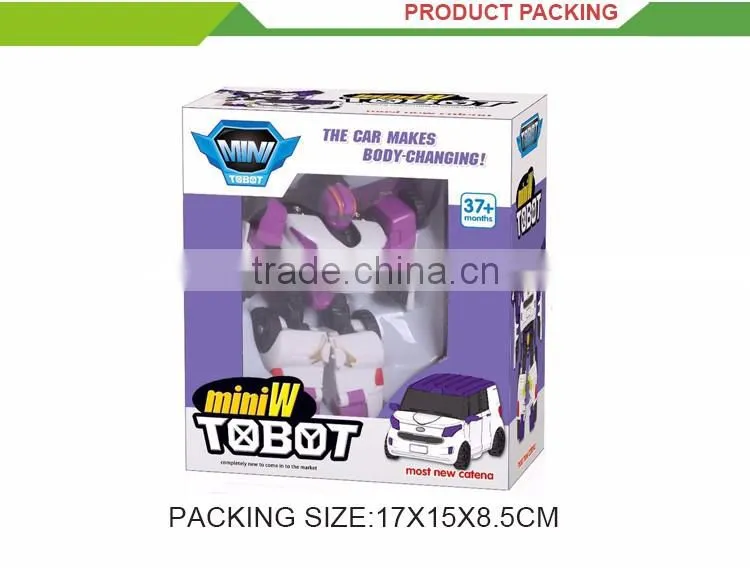 Top sale educational deformation set toy plastic robot model