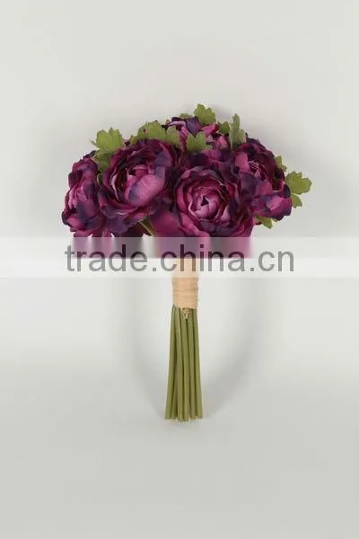 27914S small ranunculus bouquet wedding favors decoration
