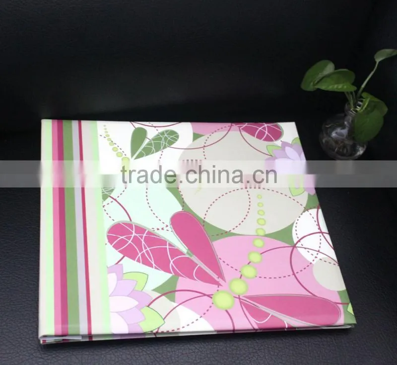 2016 fashion popular hot wholeseal durable self-adhesive sheet photo albums in various sizes