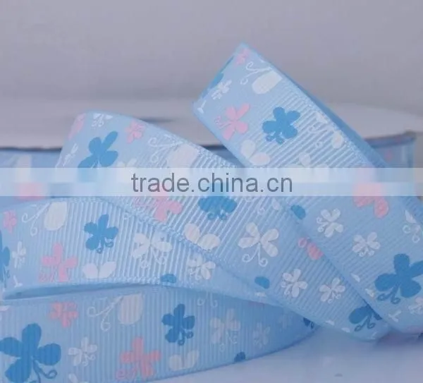 Hot Selling printed sports grosgrain satin ribbon