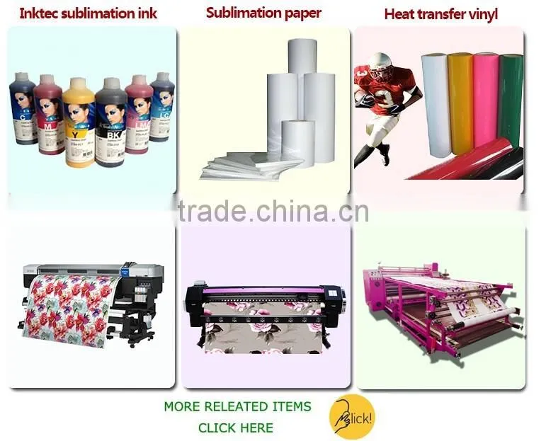 High heat transfer rate sublimation transfer paper roll