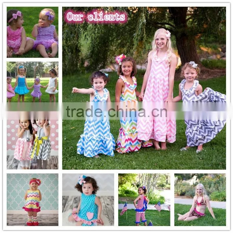 Wholesale Chiledren Flower Pattern Suspender Trousers Baby Clothes Romper Lace Jumpsuit For Girls