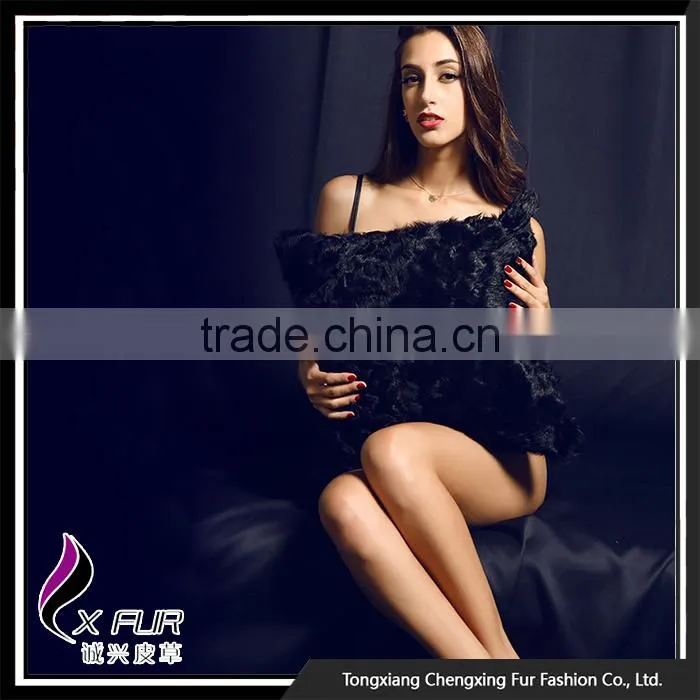 CX-D-98 New Design Lamb Fur Cushion Cover