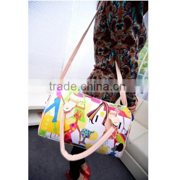 Style Trand Women's Faux Leather Pattern Print Bags Handbag Shoulder Bag SV001905#