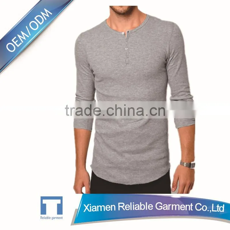 clothing for men 2016 custom design long sleeve t-shirt for men china supplier