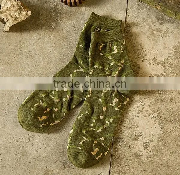10 pcs/lot cheaper price good quality camouflage cotton make China made spring men army socks